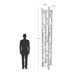 Truss Cuadrado 3mts 40x40cms